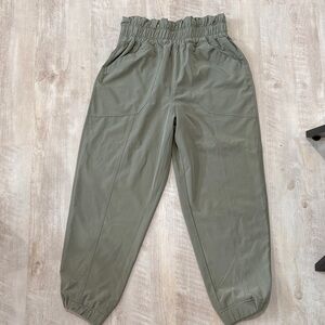 Vanilla Star Olive Green Joggers